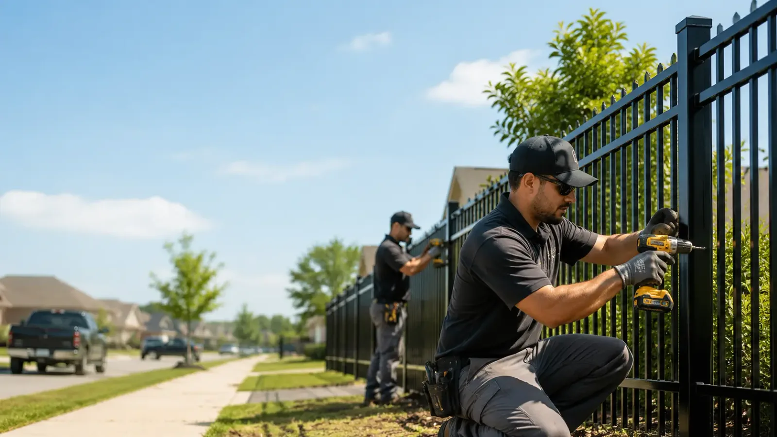 Metal Fence Installation in Aiken, SC
